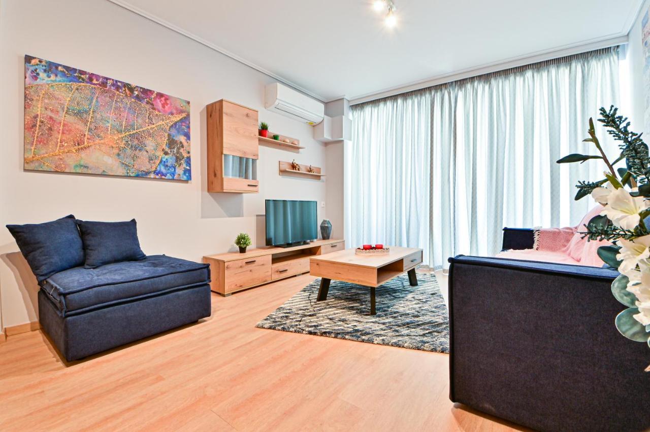 Beautiful New Apartment 5 Min From Piraeus Port المظهر الخارجي الصورة