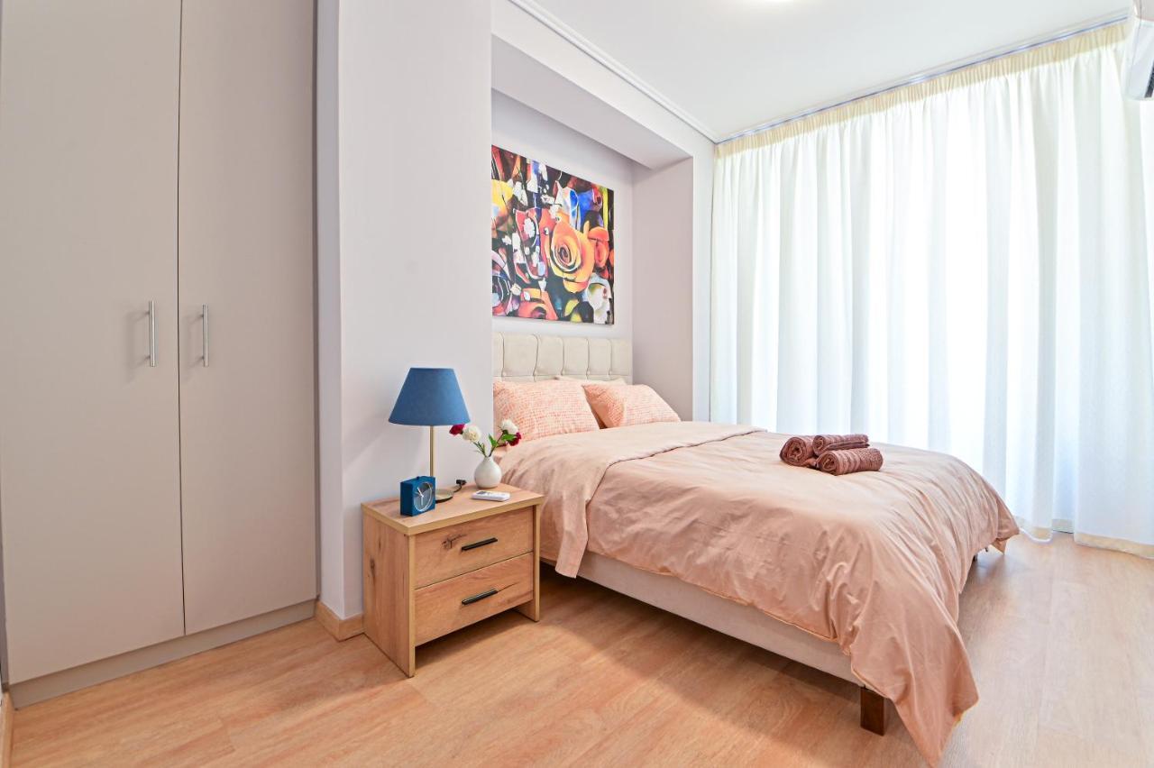 Beautiful New Apartment 5 Min From Piraeus Port المظهر الخارجي الصورة